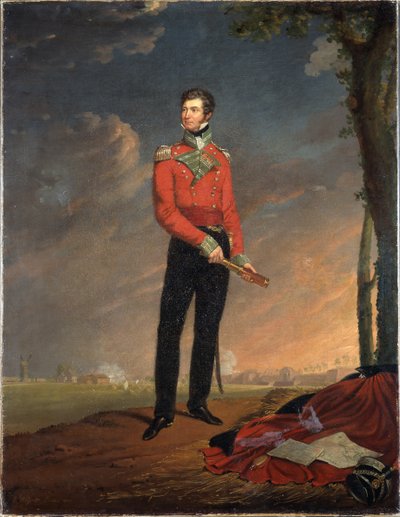 Maggiore Sir Neil Campbell, 1819 da Edouard Pingret